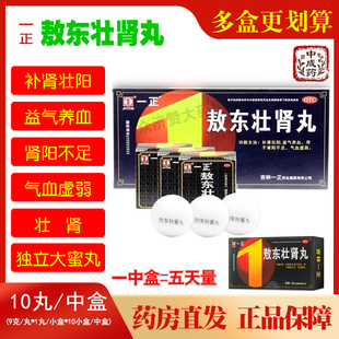 一正敖东壮肾丸10丸 补肾壮阳 益气养血 用于肾阳不足 气血虚弱