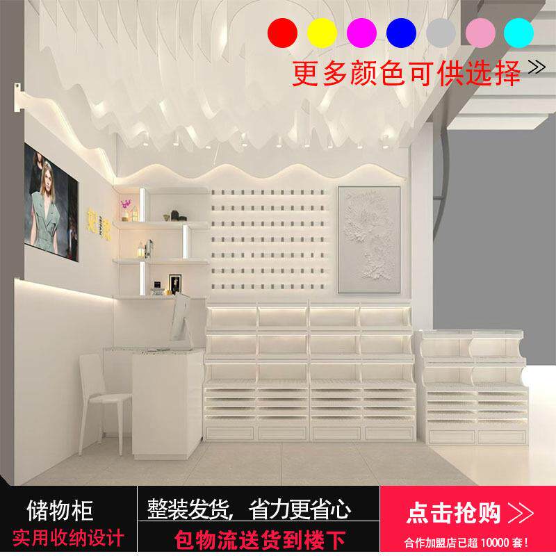 耳环首饰展示架店铺商用墙上珠宝架饰品挂件珠宝精品中岛烤漆柜子