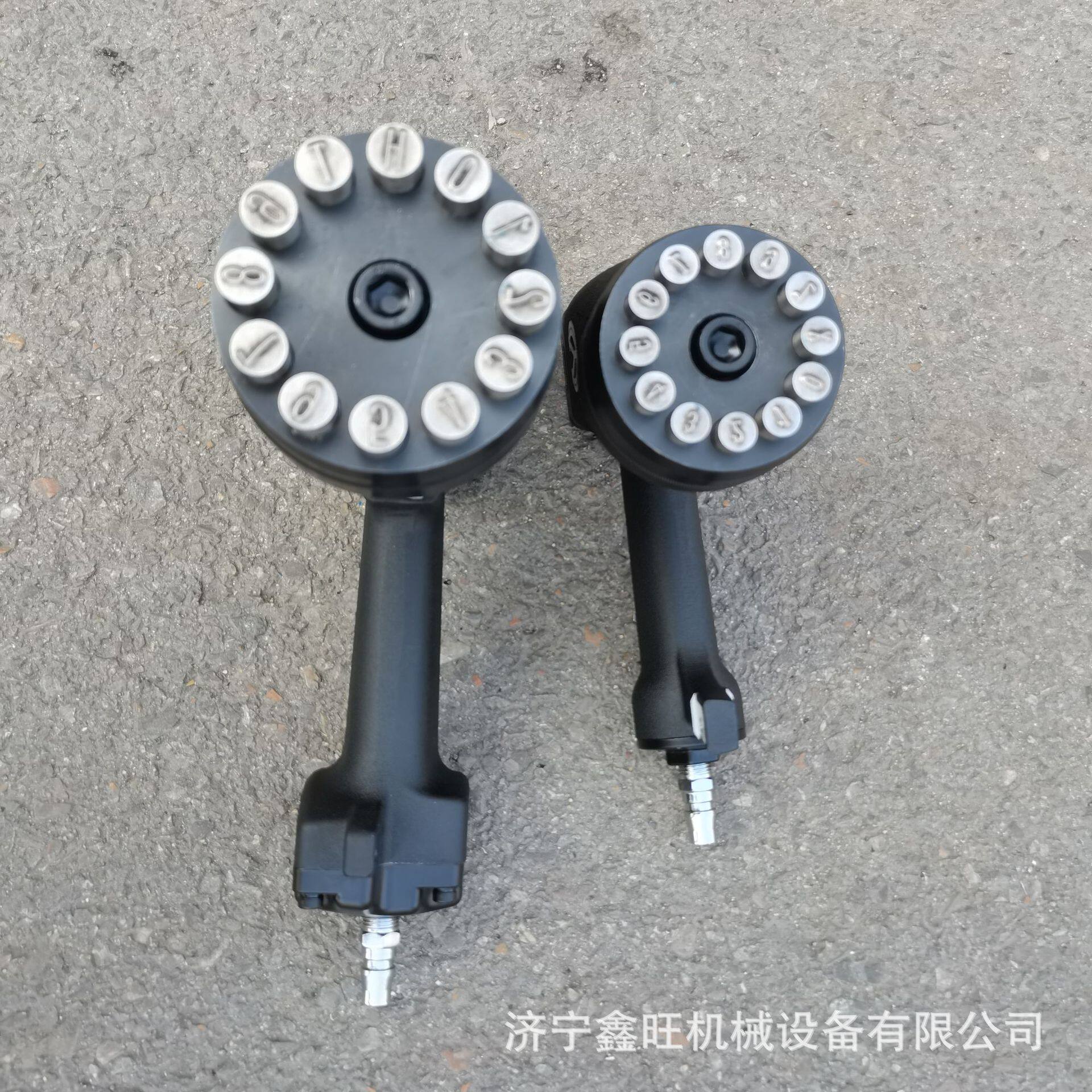 气动砸号机钢字码打码机LZH-10金属管子标牌打号机手持式钢板
