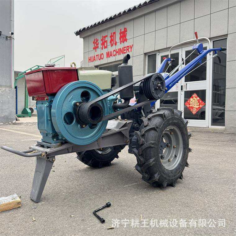 常柴151底盘18马力手扶拖拉机 两轮可带旋耕后座尾轮耙地拖拉机