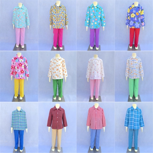 农村留守儿童演出服80年代怀旧服装大山的孩子服饰长袖长裤村姑服