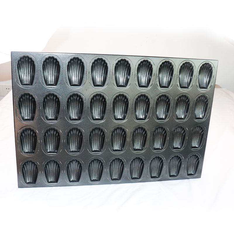现货乾能36连玛德琳蛋糕模具不沾烤盘QN9305多连长贝壳模型商家用