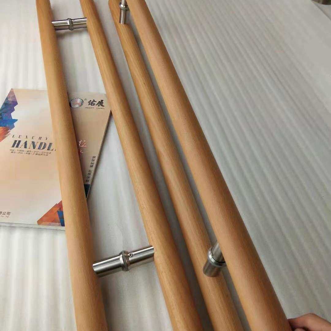 全木玻璃门店铺推拉门把手全木大门中式拉手服装店双开门拉手