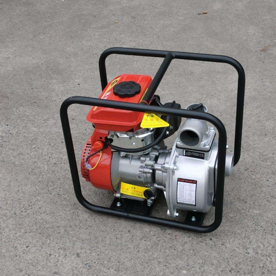 154F农用小型汽油机水泵微型抽水灌溉浇水浇地自吸泵2寸打谷机
