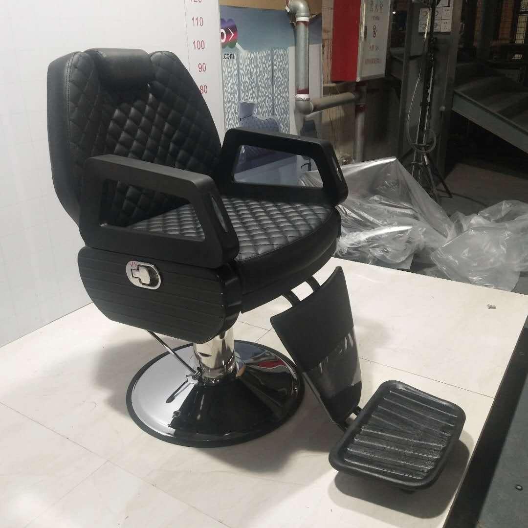 理发店网红椅子发廊专用不锈钢升降放倒美发椅子简约剪发烫染座椅