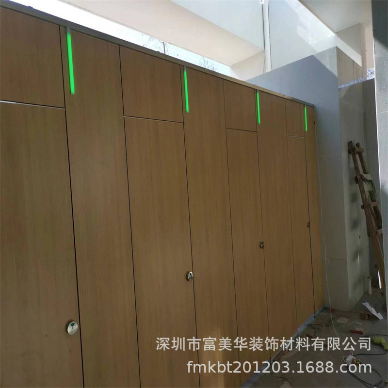 深圳工厂直销卫生间隔断抗倍特板二代密度板防潮板公共厕所隔断