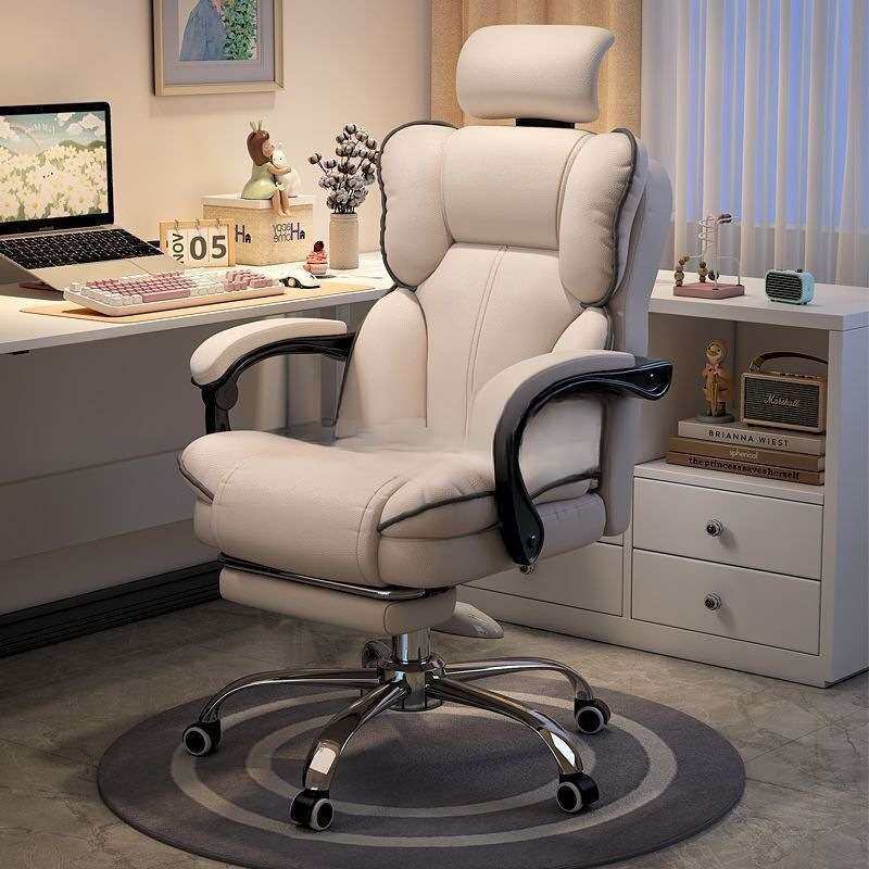 电脑椅家用人体工学电竞椅子久坐舒服宿舍可躺沙发靠背椅办公座椅