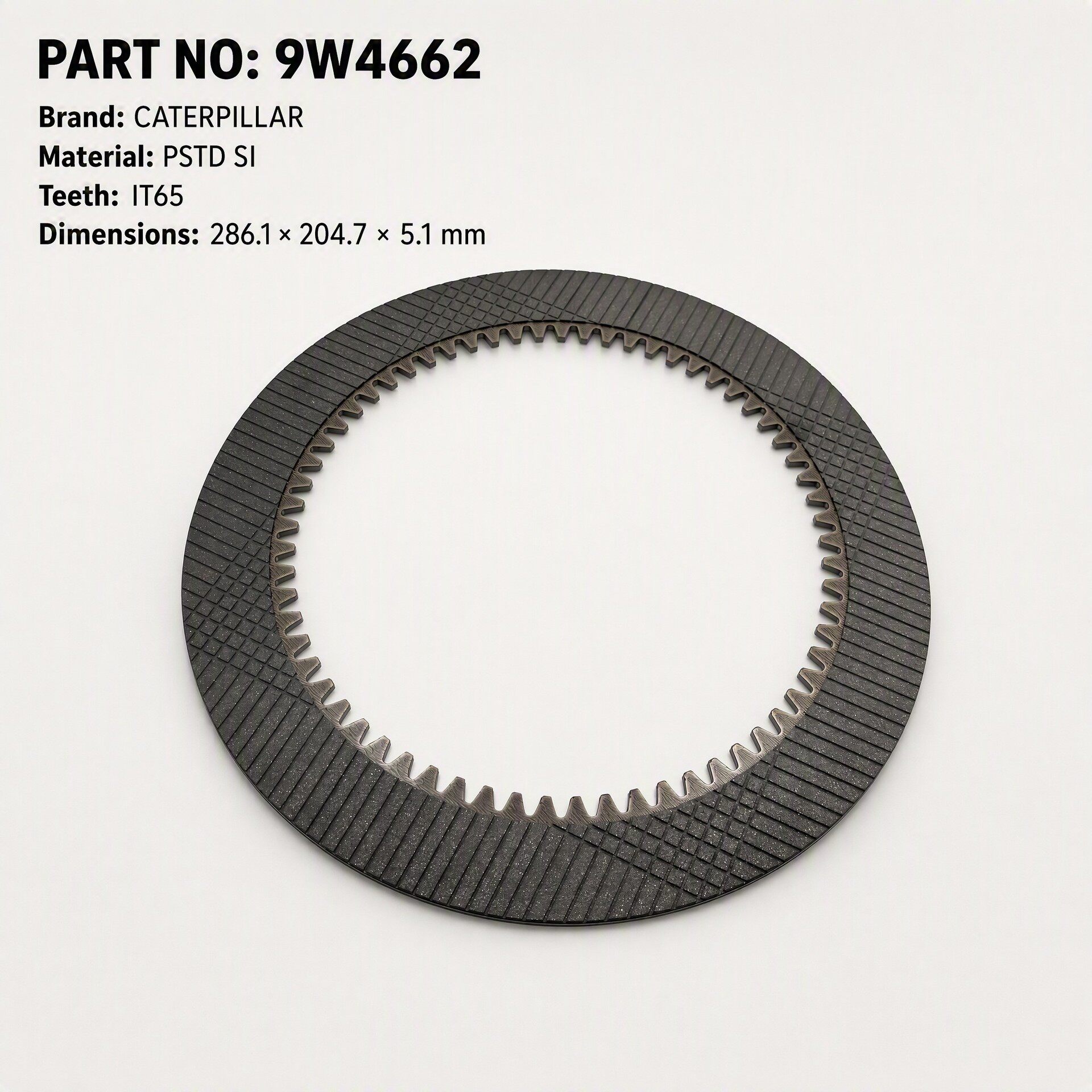 9W4662CATERPILLAR纸基摩擦片PSTDSIIT65286mm工程离合器片