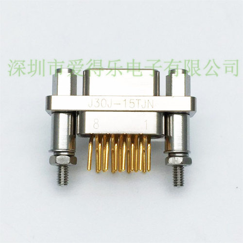 爱得乐/ADLJ30J-21TJN12-JJ30J系列直插印制板微矩形电连接器