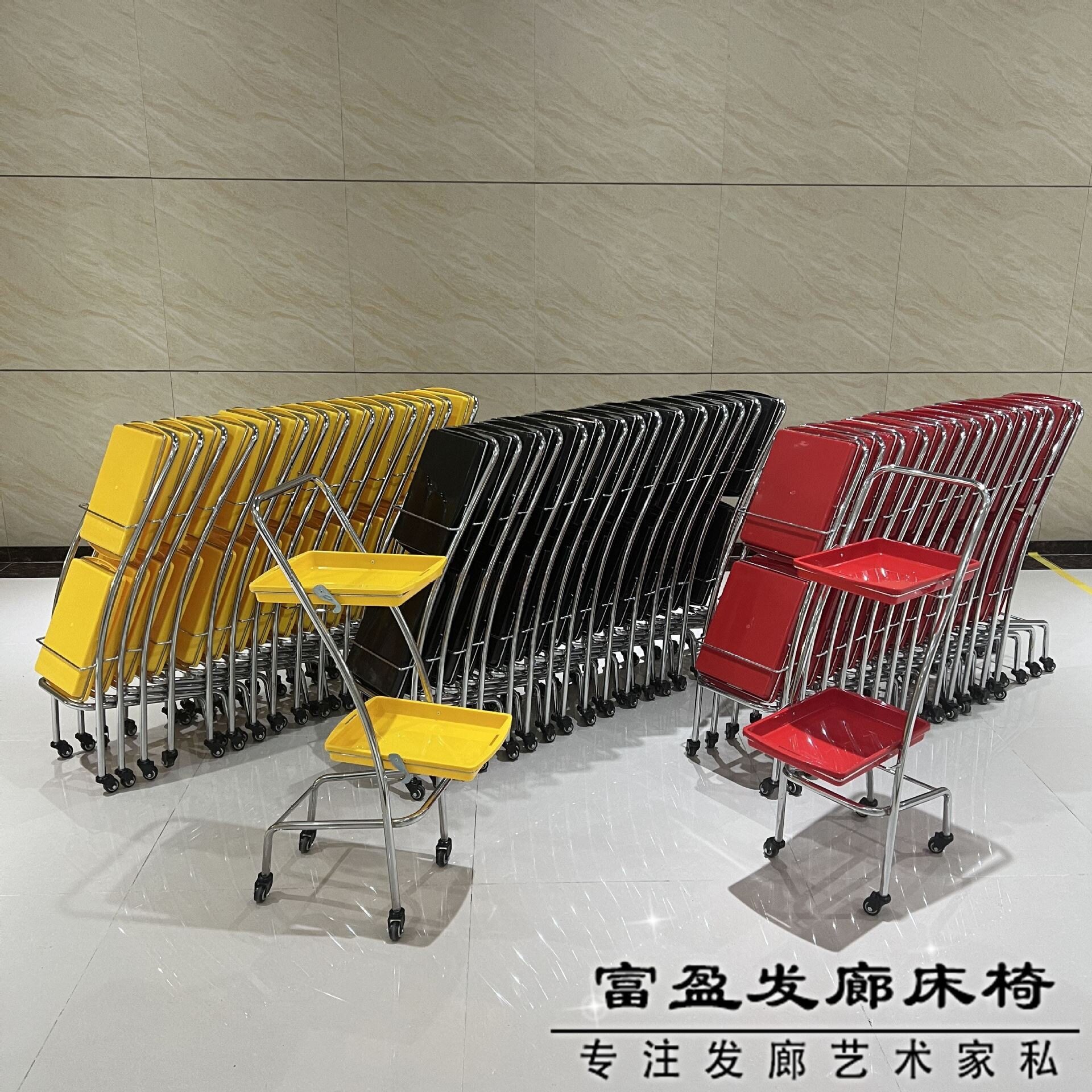 潮店美发店工具车镜台置物架小推车理发店工具柜子发廊