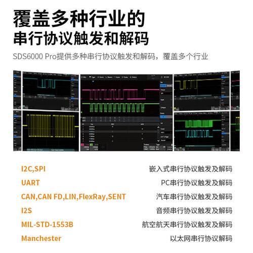 siglent鼎阳 示波器SDS6000L/Pro系列选件配件 部分可通用