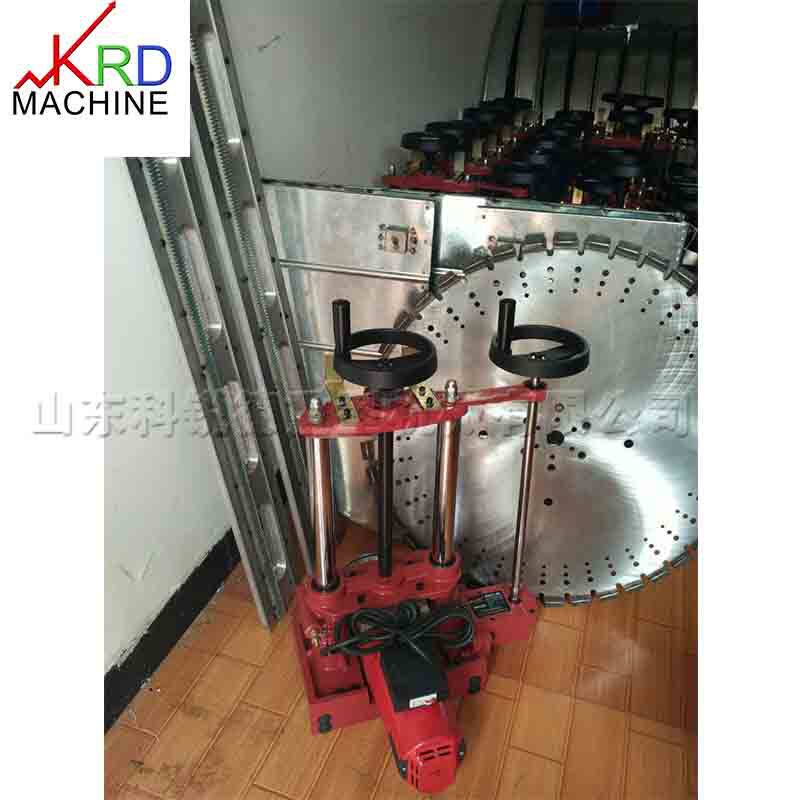 小型建筑物墙体改良设计机便捷式墙体切割机手动型钻圆形排孔机