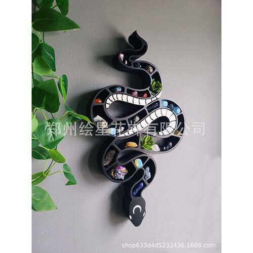 Crystal Snake Shelf Crystal Display Holder Organizer水晶架