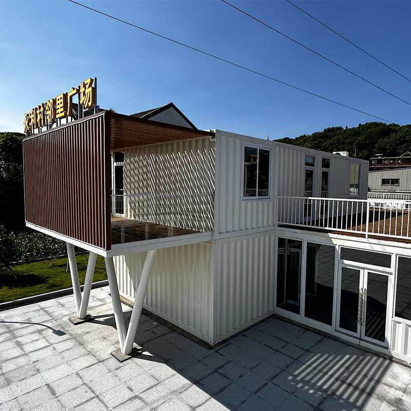集装箱商业广场整体方案 购物中心户外网红街区店铺设计新农村