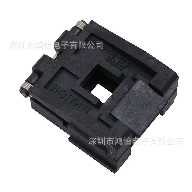 PLCC44翻盖老化座(YAMAICHI,IC51-0444-400)国外型号烧录座
