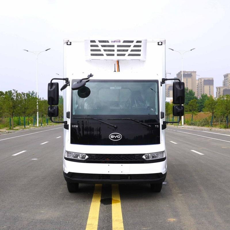 4.2米小型冷冻冷藏车 瓜果蔬菜保鲜车 比亚迪 新能源厢式冷藏车