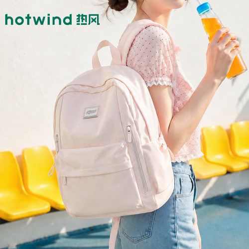 热风通勤旅游电脑双肩包