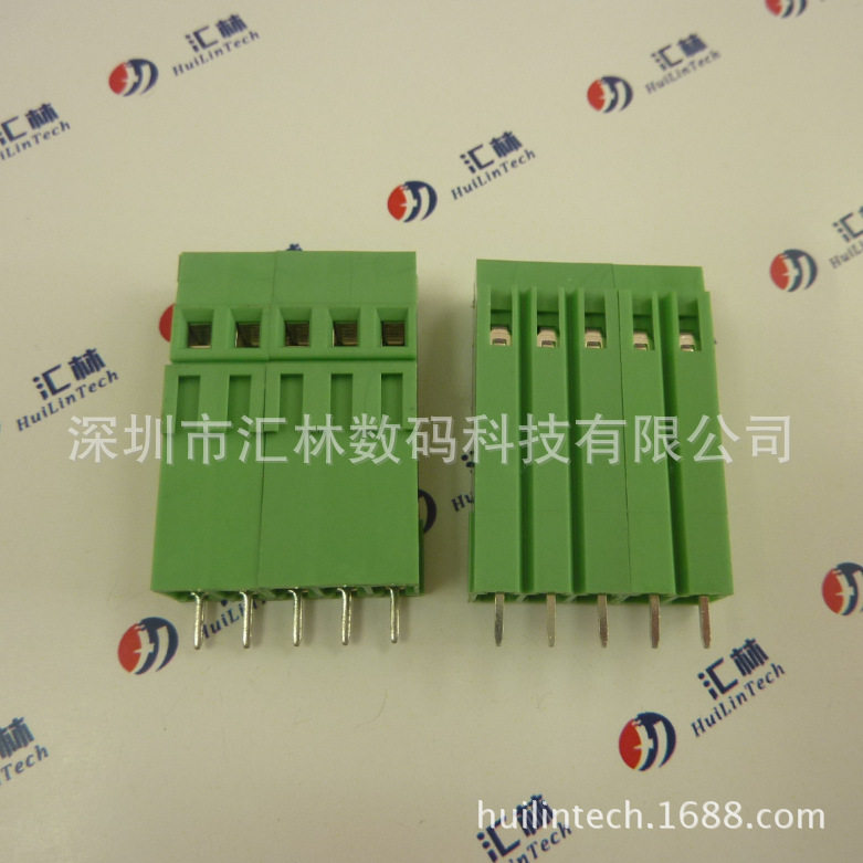 深圳汇林WF353-5.08mm加高组合型可替代町洋E3K508V-固定式端子