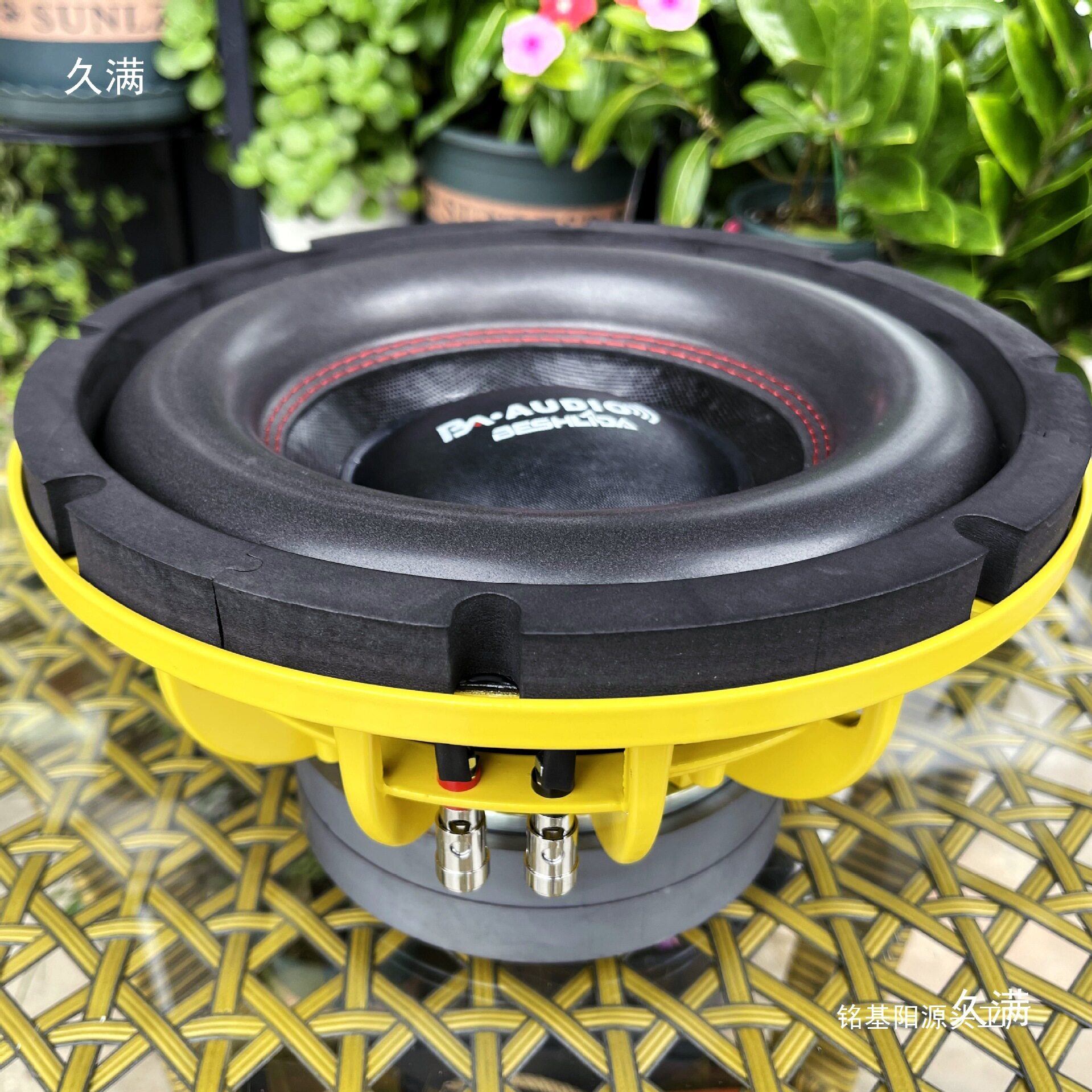 出口单双磁双音圈长冲程10寸12寸低音炮喇叭超重低音单元