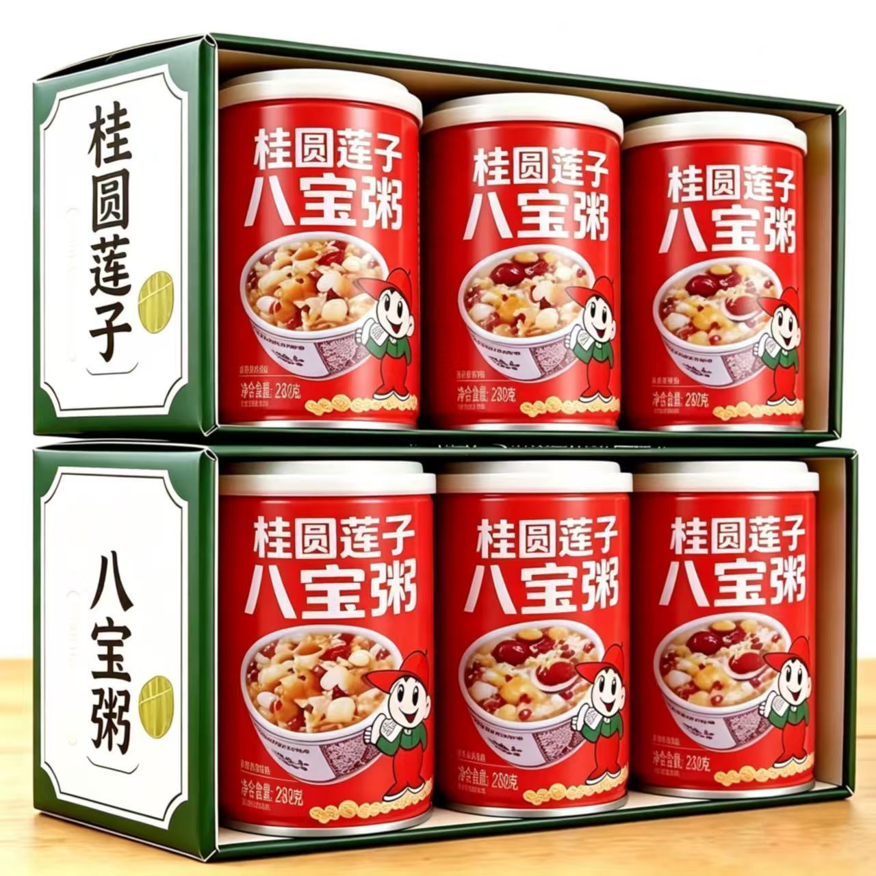 【特价抢】营养八宝粥营养早餐方便速食整箱批发代餐即食八宝粥