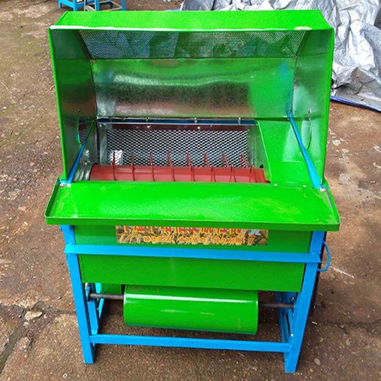 黄豆油菜脱粒机家用小型水稻脱粒机轻便打稻机农作物脱皮机