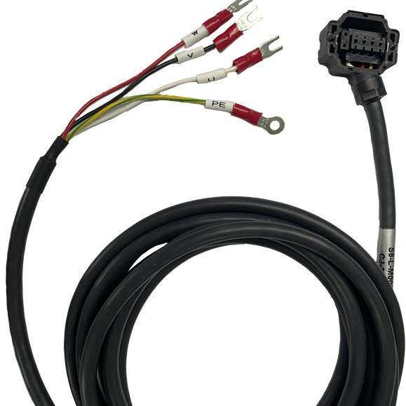S6-L-M107-10.0-T 适用汇川SV660驱动 电机前出式非抱闸动力线