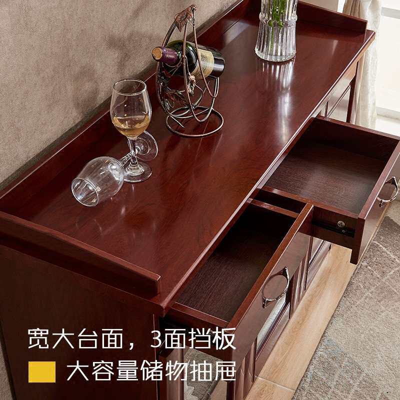 茶水柜简约餐边柜现代办公室柜餐厅柜酒柜厨房柜客厅组装茶柜碗柜