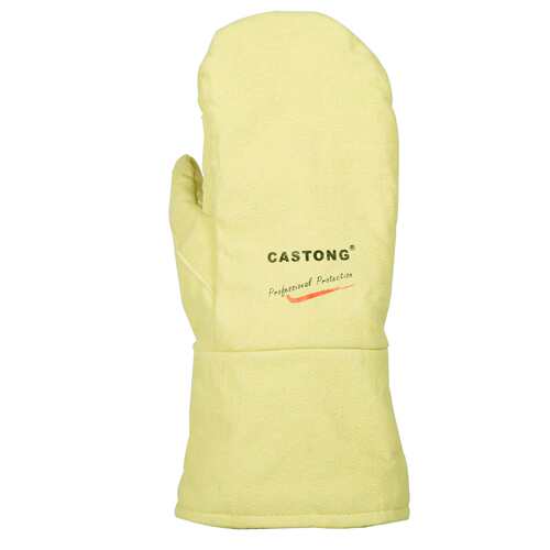 Castong卡司顿ABY-2T-34两指耐500度高温磨隔热手套金属铸造l烤炉