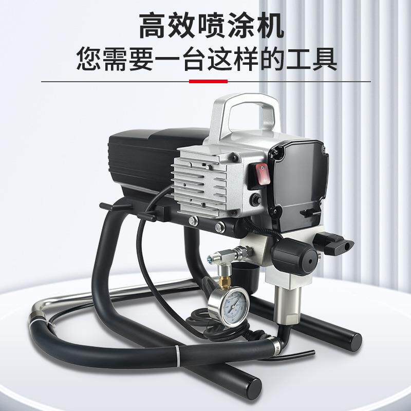 110V/220V乳胶漆高压无气喷涂机大功率家用多功能外墙油漆喷漆机