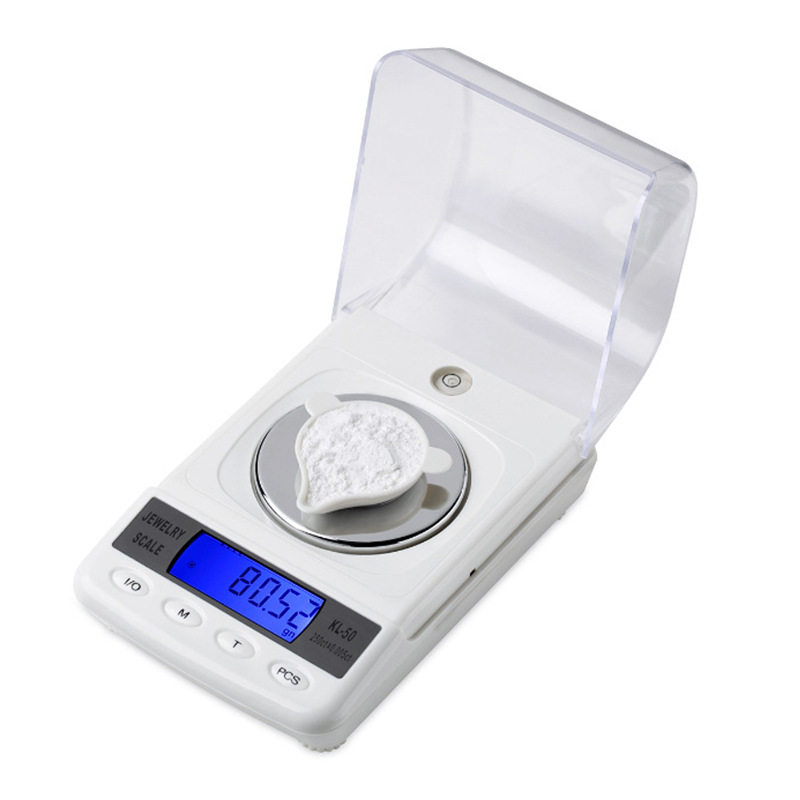 50g/0.001g珠宝秤 千分之一电子秤 100/0.001G KL-50小天平