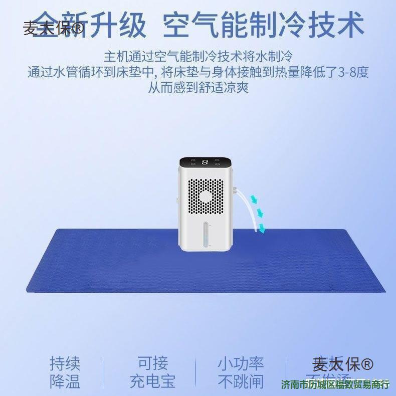 夏日水冷床垫冰麦电冷毯单制冷双人宿舍水循环水床垫清凉家用太保