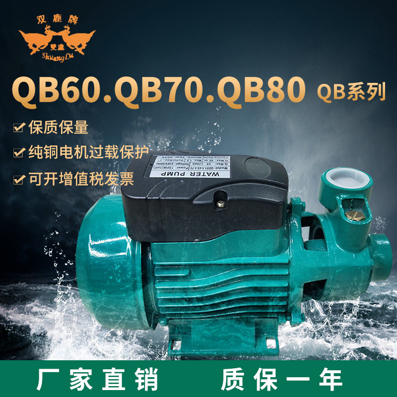 QB60110v220v铜线小型增压泵家用自吸泵大功率自吸水泵厂家批发