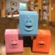 创意人脸储蓄罐感应吃钱会动 脸存钱罐猴脸嘴巴能动儿童礼物