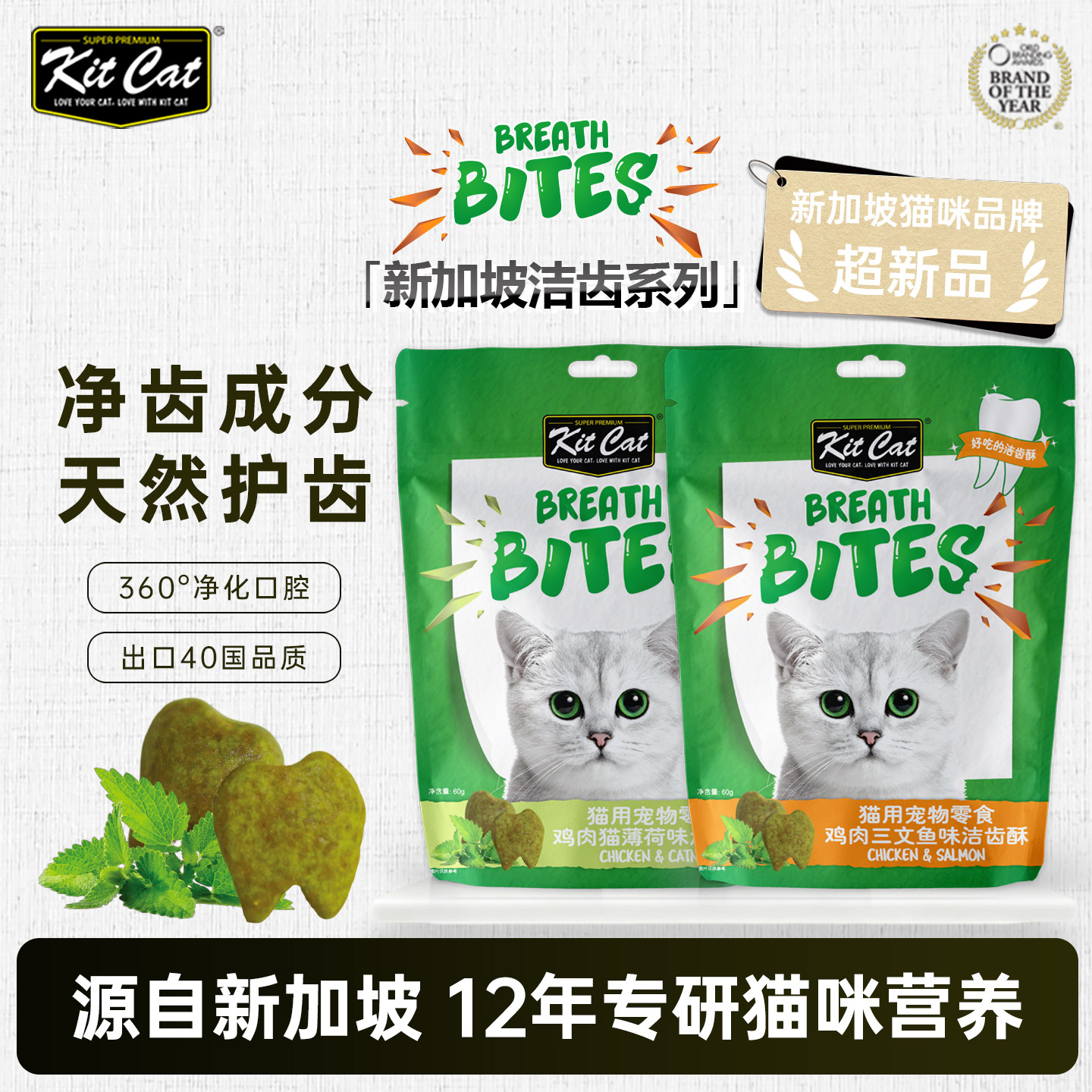 新加坡kitcat洁齿酥饼干