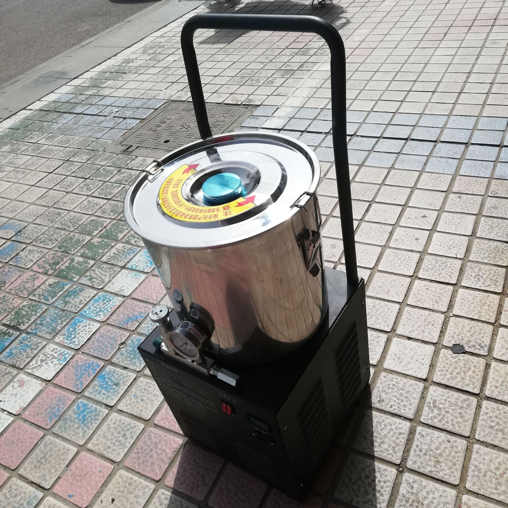 电动黄油机操作简单、检修方便推车式黄油机ZY注油器