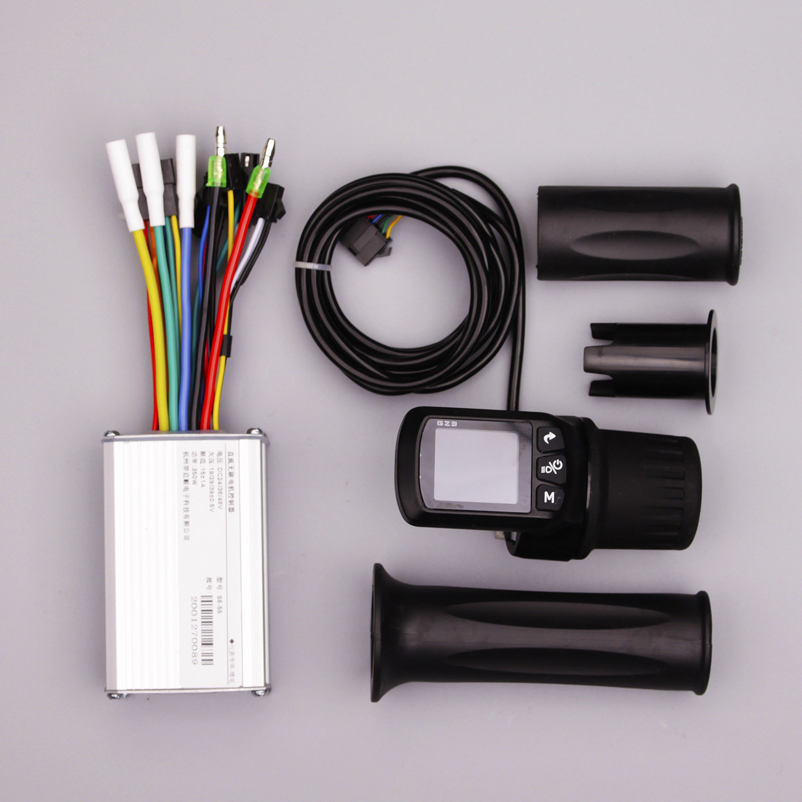 24V36V48V250W350W电动自行车滑板车锂电控制器液晶油门仪表助力