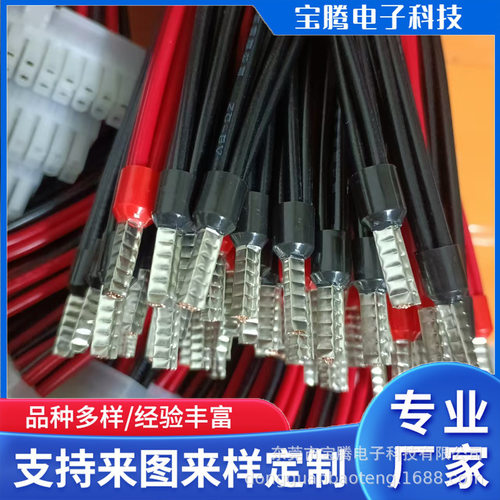 专业加工针型接线端子线 CE圆管端子线束 铜管针型端子冷压端子线