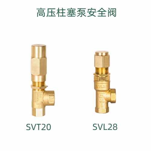 大流量安全阀高压柱塞泵配件养殖场喷淋SVL50 SVT28 VS200适配AR