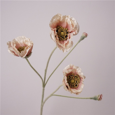 罂粟花仿真虞美人装饰假花