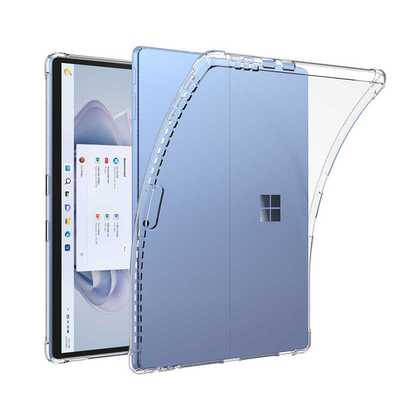适用微软Surface Pro 4/5/6/7/8/9/10/11 四角气囊防摔透明保护壳