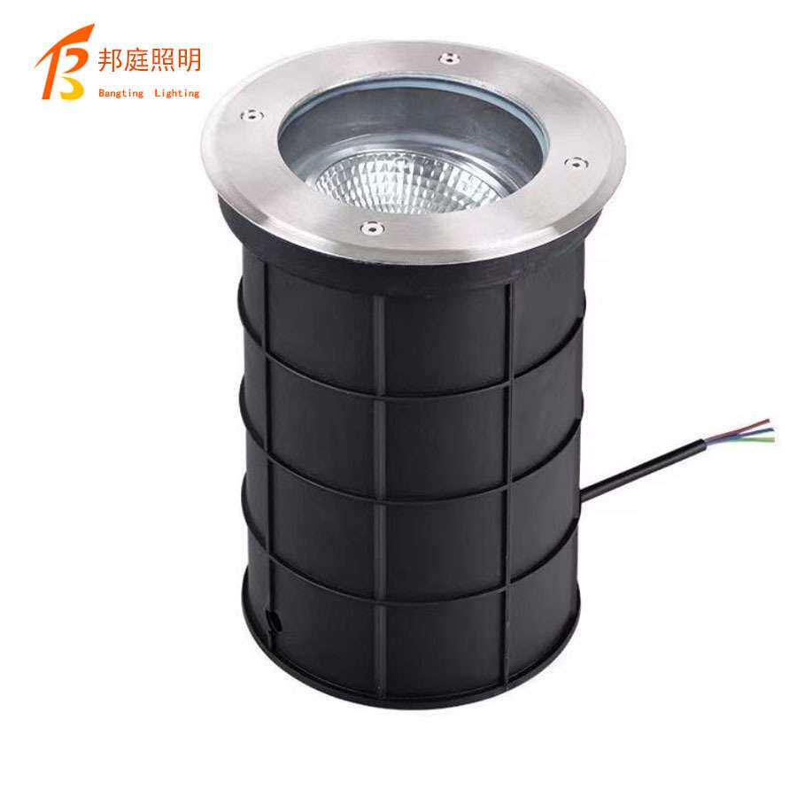 户外防水led地埋灯6W9W12W嵌入式地下灯 庭院草坪射灯圆形地面灯