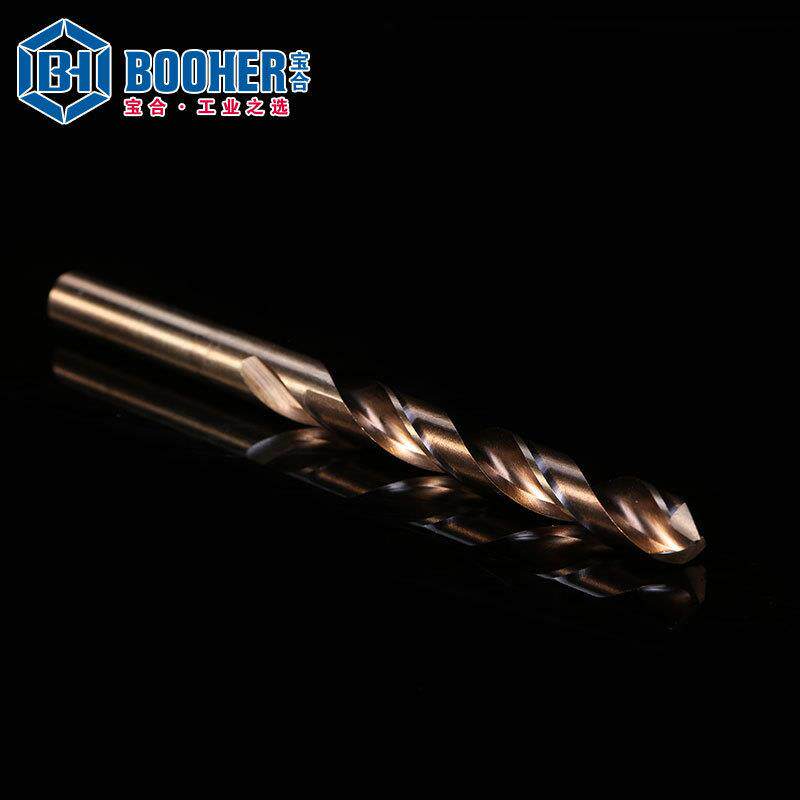 Booher宝合工具10件套高速钢含钴直柄麻花钻/1-10mm