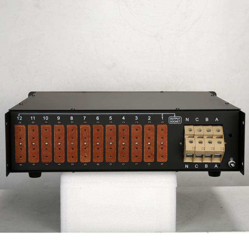 12路电源直通箱舞台灯光工程配电箱 数字硅机柜6路电源箱婚庆设备