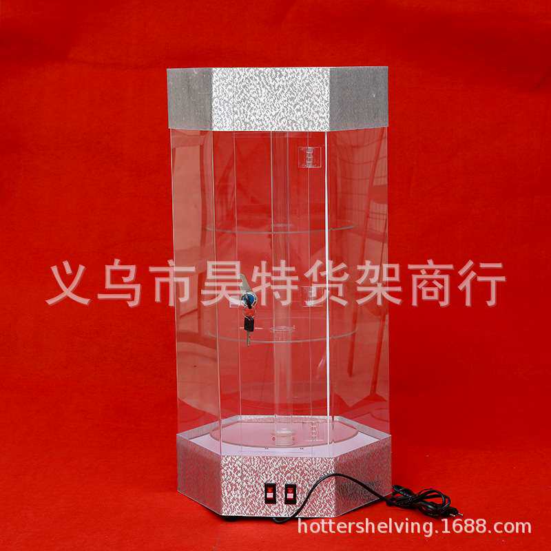 昊特尔新款热销台式亚克力三层空柜 亚克力展示柜