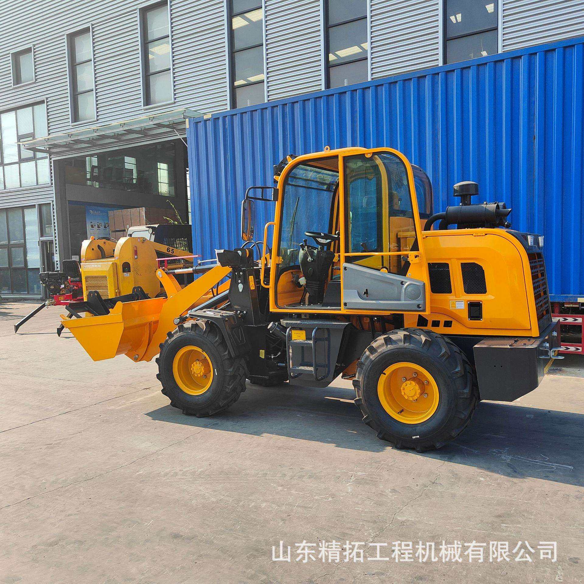 中型轮式装载机2.2吨工地农用装卸车 柴油四驱off-road loader