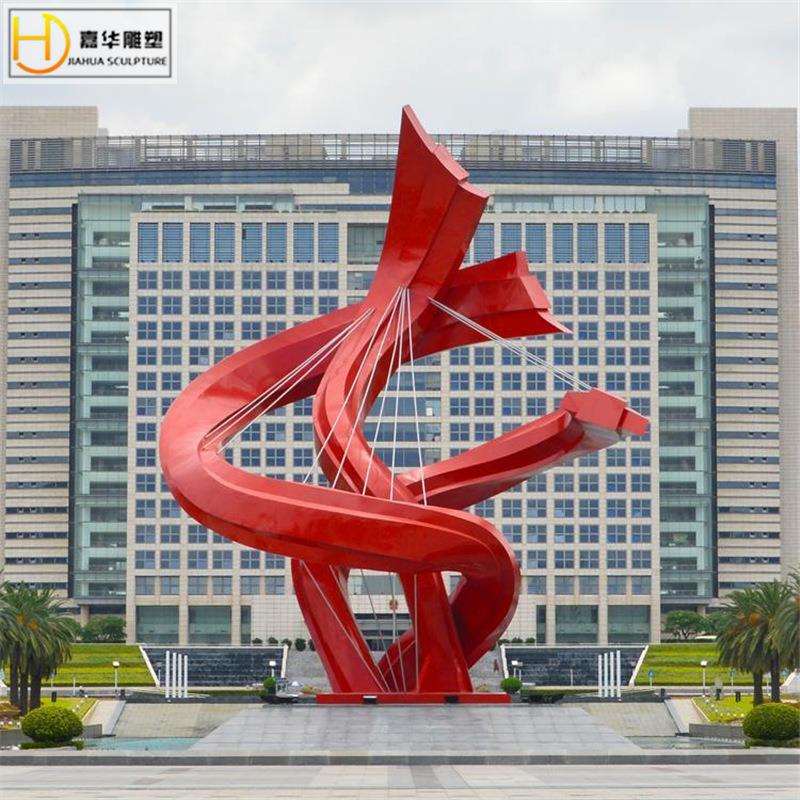 雕塑制作人物大型玻璃钢雕像景观小品不锈钢金属造型城市摆件