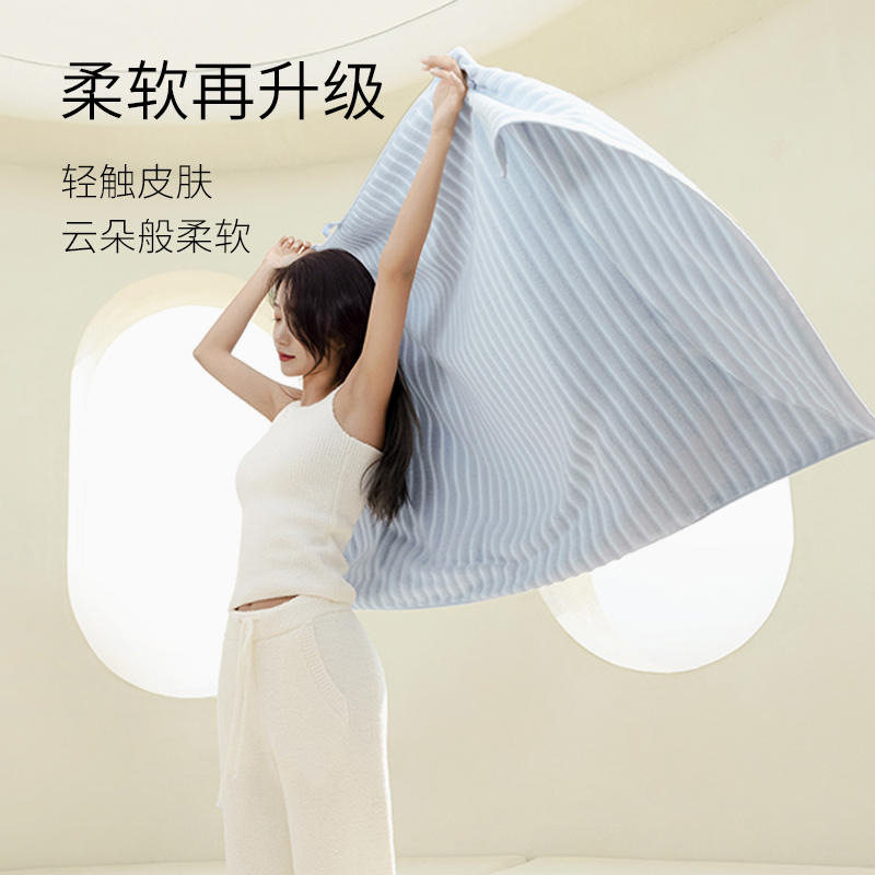 洁丽雅浴巾纯棉加大加厚男女家用裹巾柔软吸水全棉170*90超大浴巾