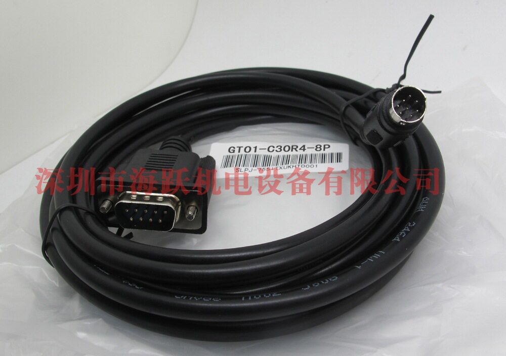 触摸屏GT2000与FX系列通讯线GT21-C200R4-8P5国产20米