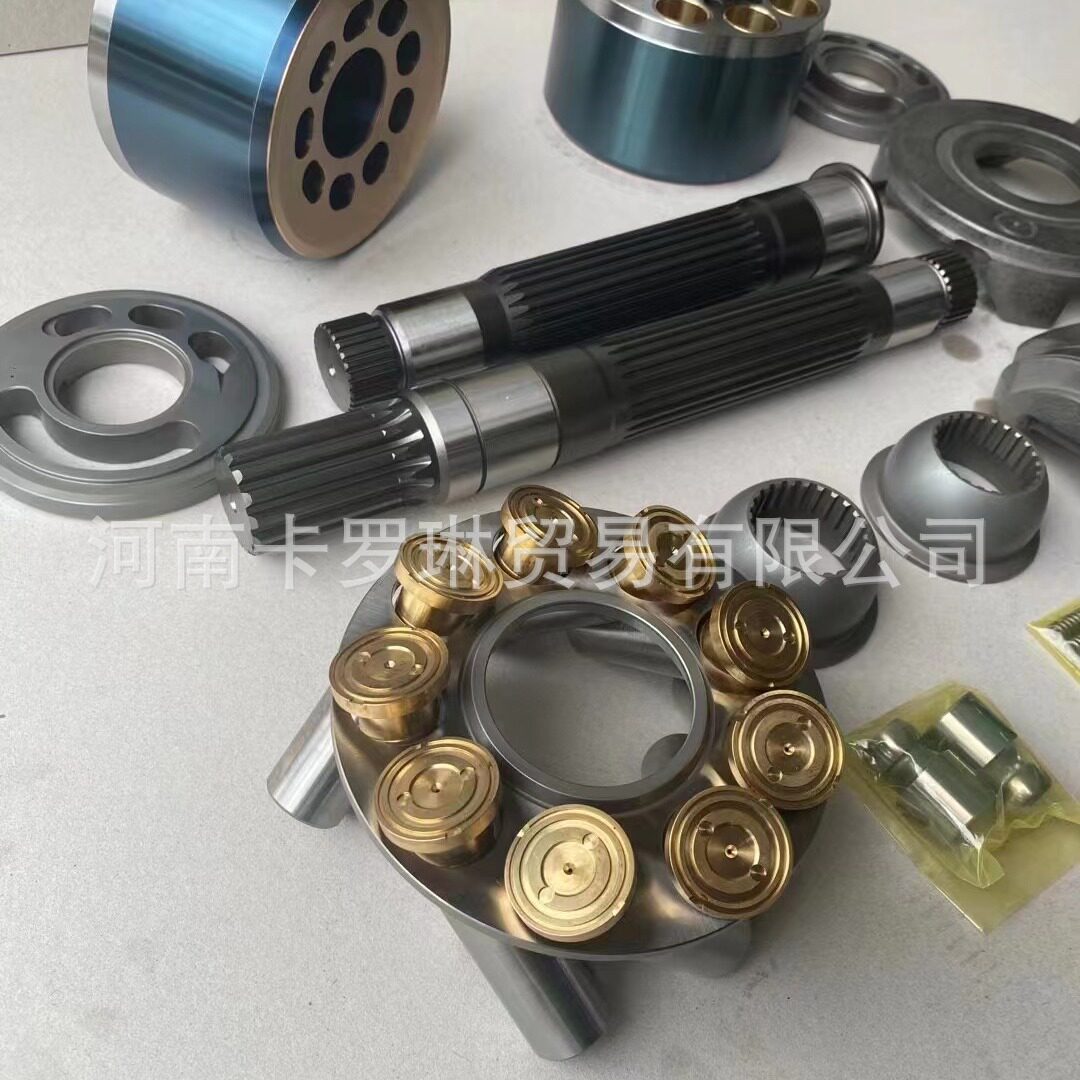 适用大金 V15 挖掘机液压泵散件 缸体 配流盘 柱塞 回程盘 钢片