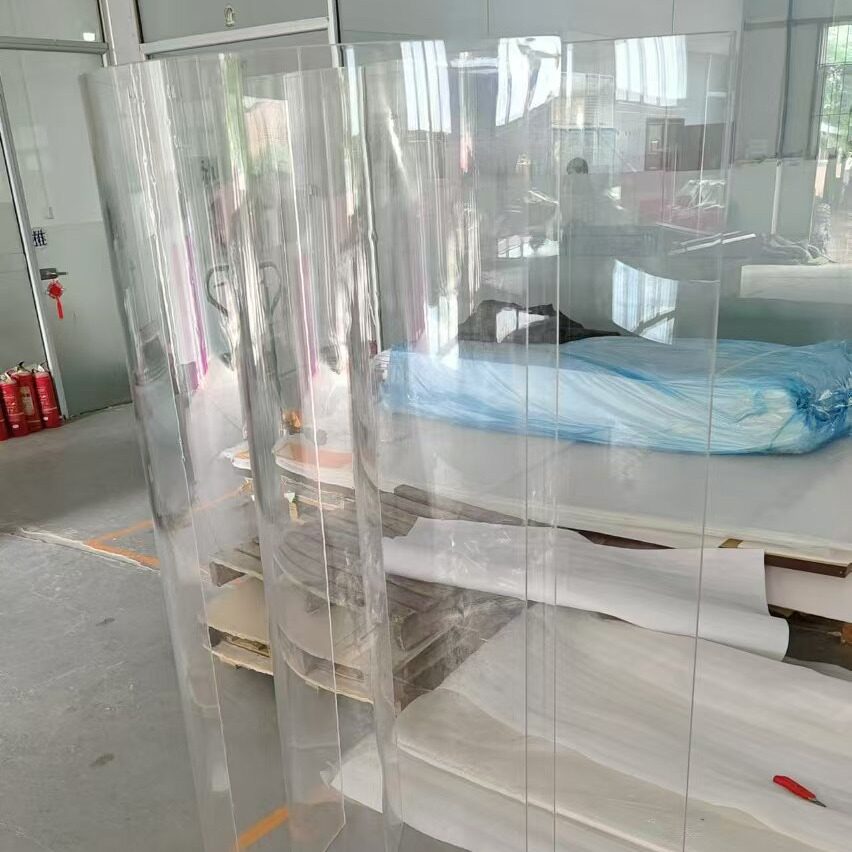 亚克力板热弯透明有机玻璃大板折弯机器设备罩子制作